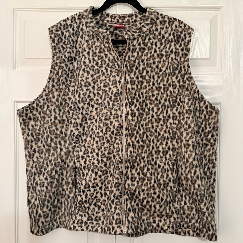 Tudor Animal Print Fleece Jacket